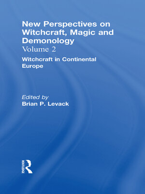 cover image of Witchcraft in Continental Europe